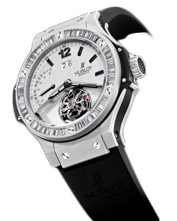 Hublot Tourbillon Big Date Power Reserve Diamonds 302.TI.450.RX.194 replica watches